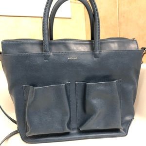 Matt & Nat Navy Blue Tote bag